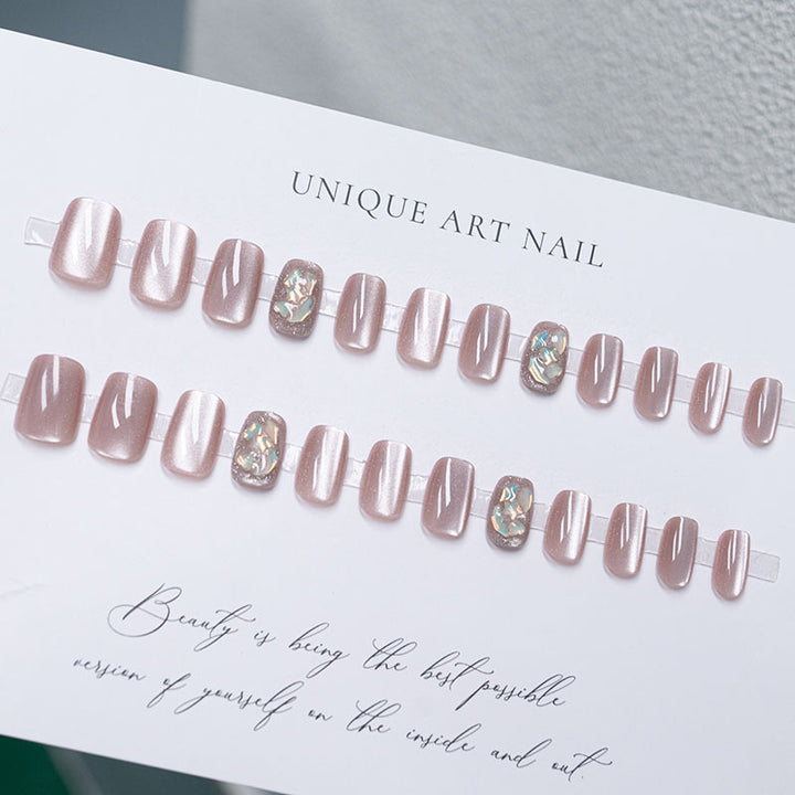 Glitzy Press-On Nail Set