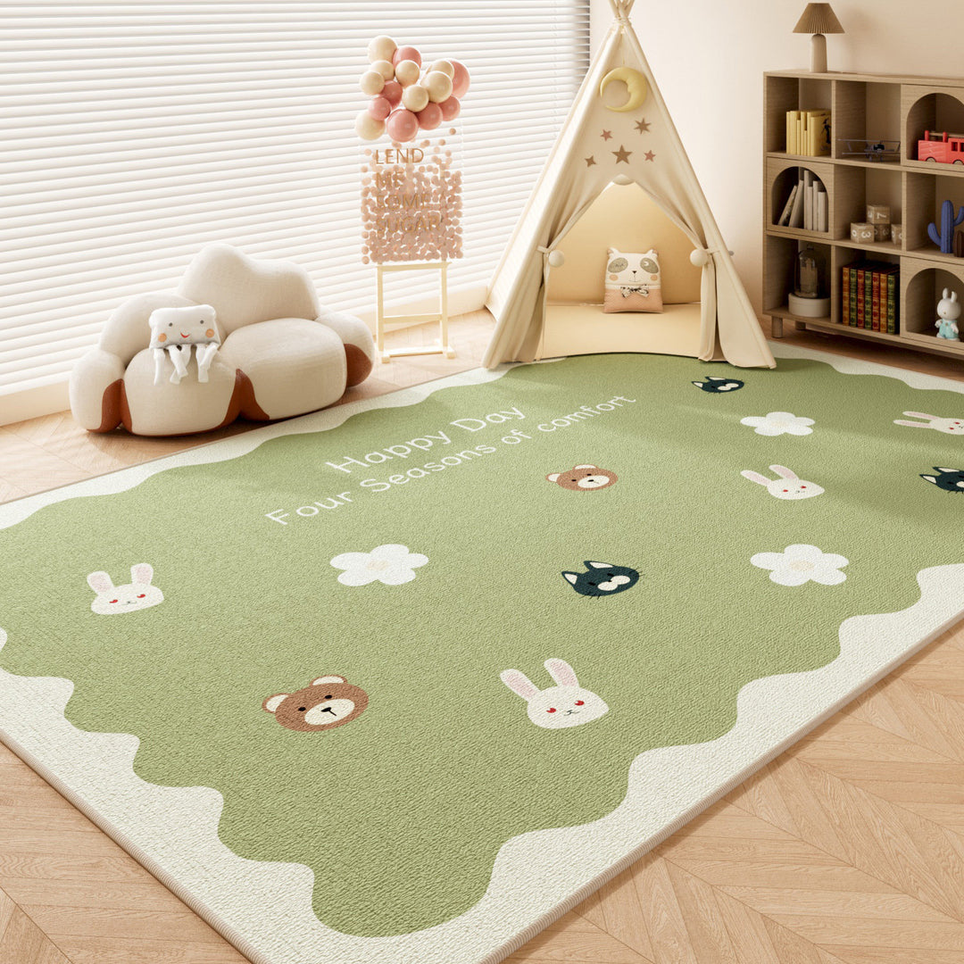 Playful Cartoon-Themed Area Rug Kalsten