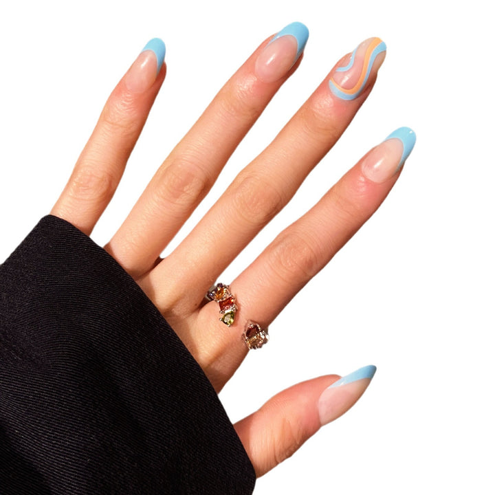 Chic French Tip Nail Extensions