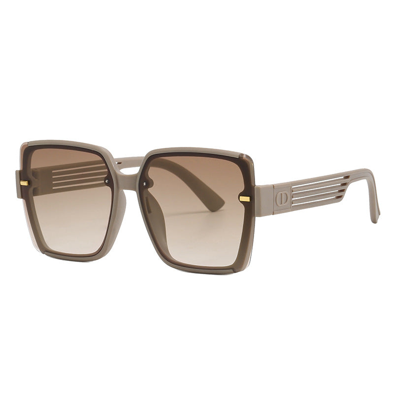 Women's square sunglasses with trendy geometric design Kalsten