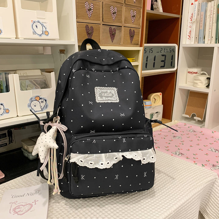 Adorable Polka Dot Backpack Kalsten