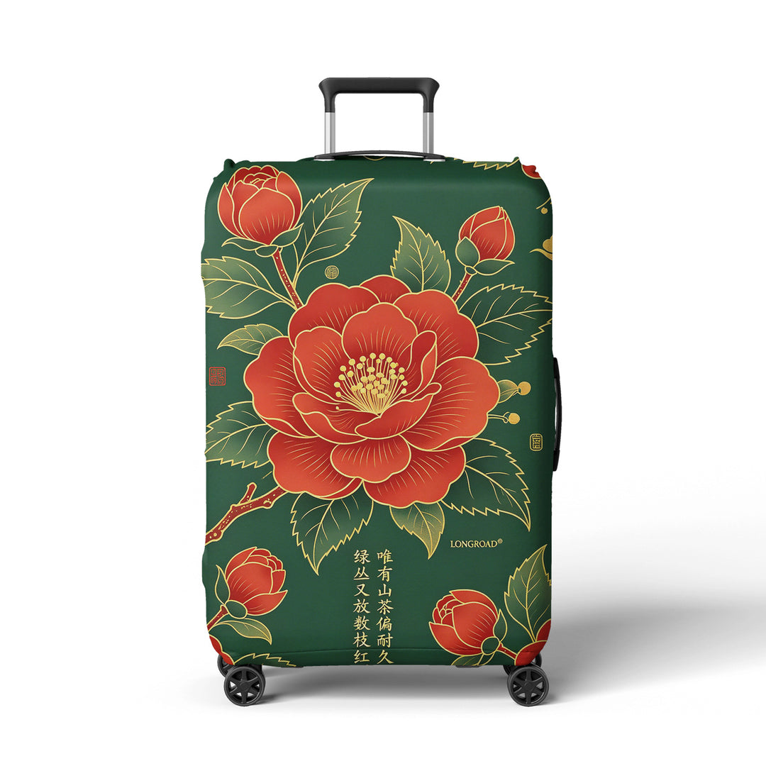 Women Hard Shell Suitcase in Elegant Bamboo Design Kalsten