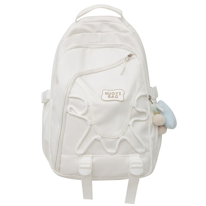 Playful Character Embroidered Backpack Kalsten
