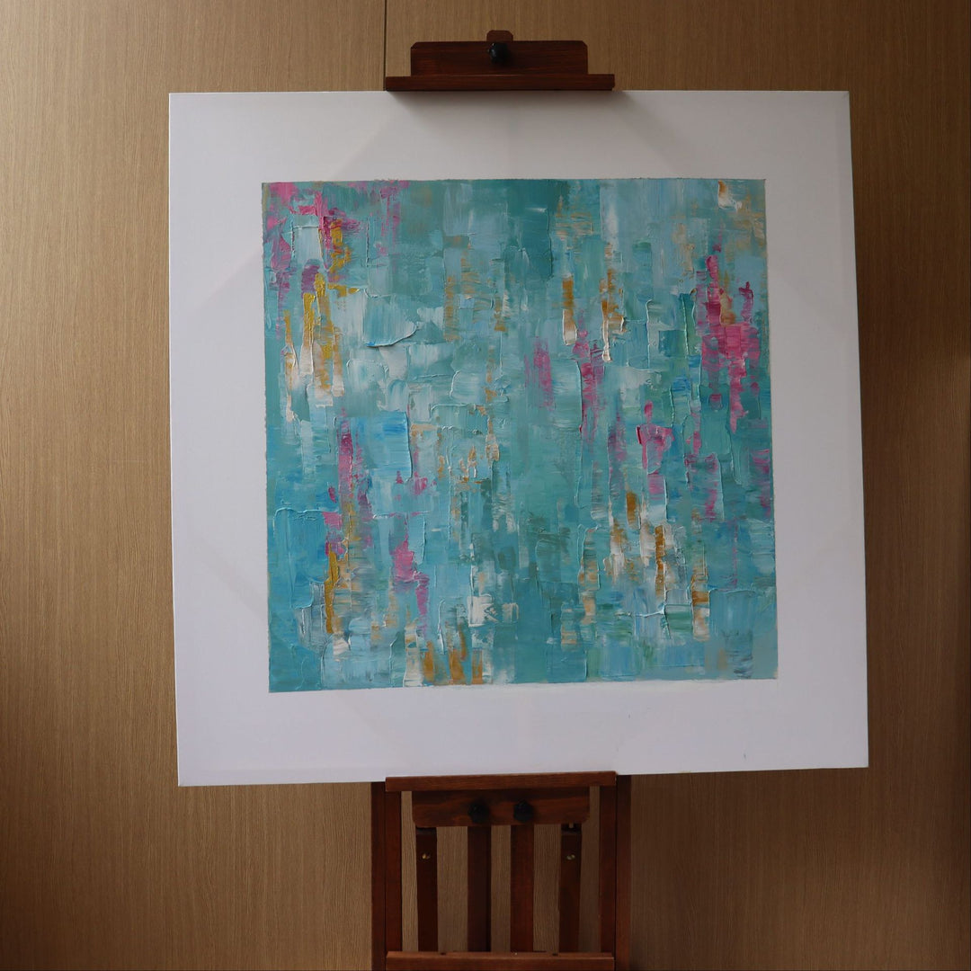 Abstract Impressionist Canvas Art