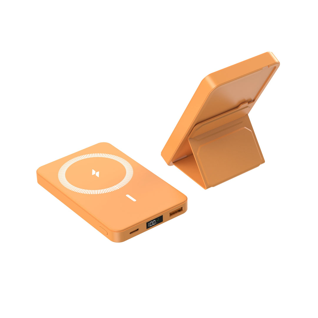 Magnetic Wireless Powerbank with Integrated Stand Function Kalsten