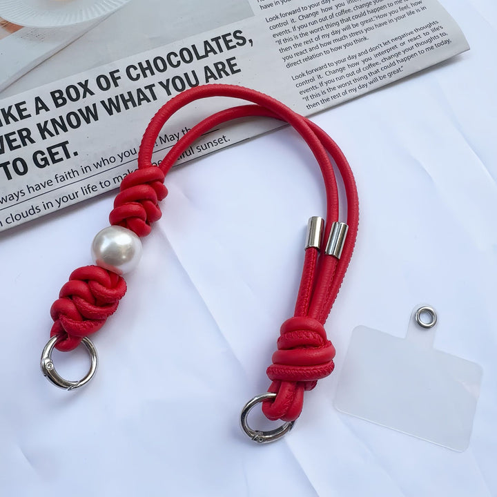 Elegant Braided Keyring Strap Kalsten