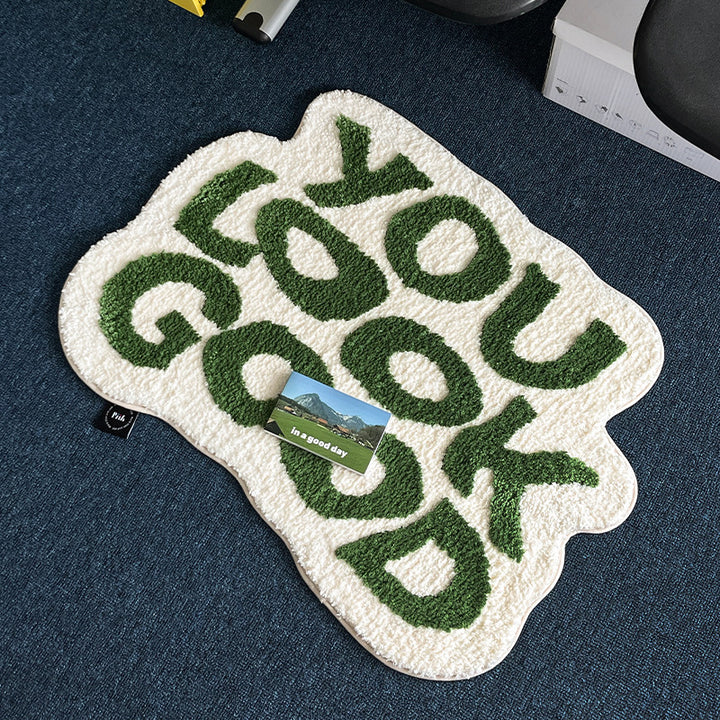 Soft and Cozy Motivational Floor Mat