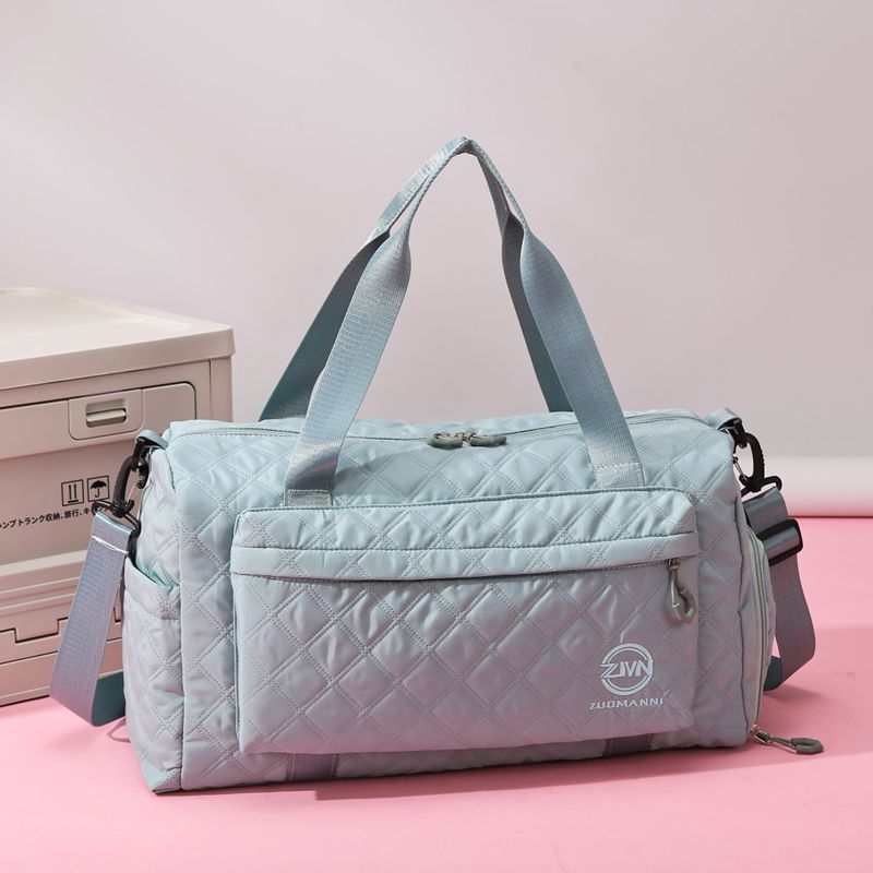 Quilted Gym Duffle Bag Kalsten