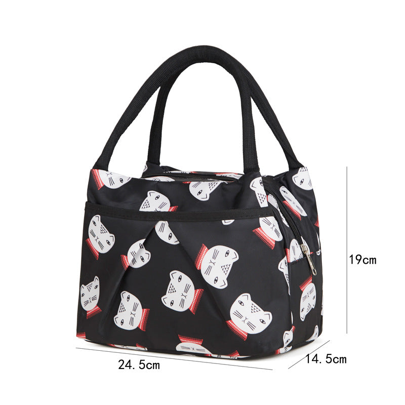 Floral Insulated Lunch Cooler Bag Kalsten