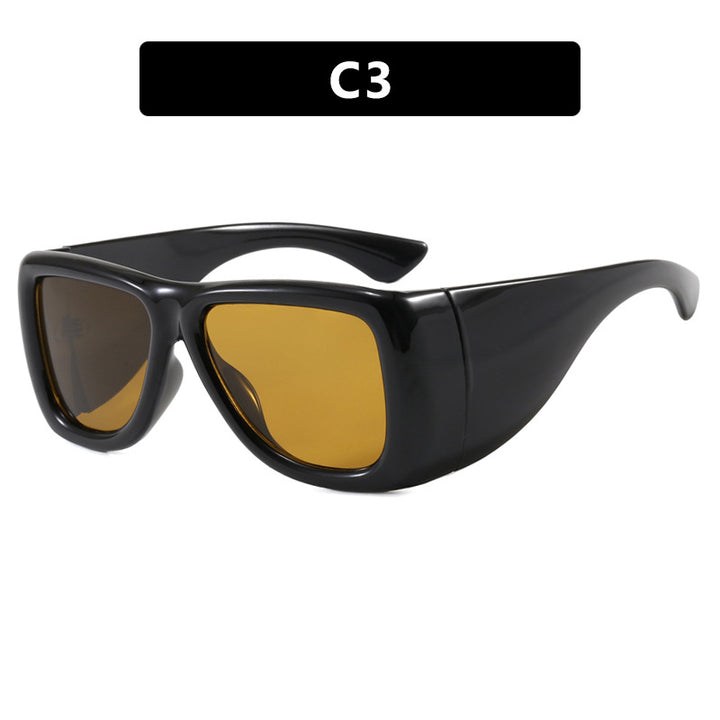 Ladies trendy oversized sunglasses with striking tortoiseshell design Kalsten