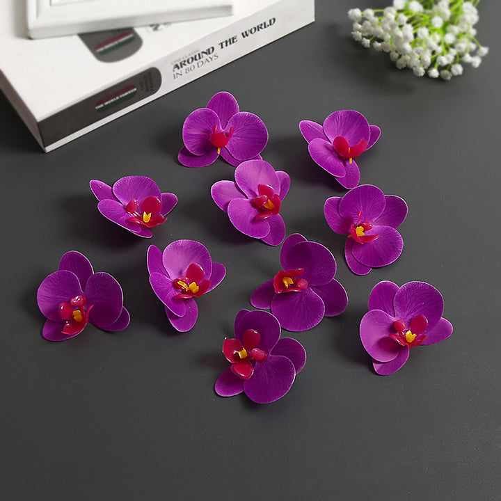 Artificial Orchid Flower Accents for Home Decor
