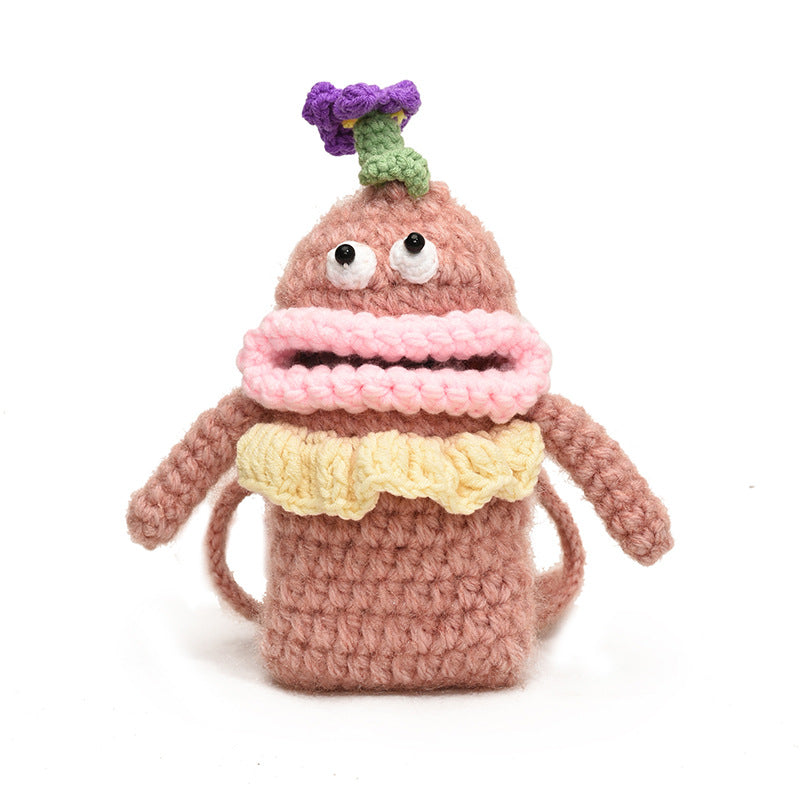Cute Crochet Character Handbag