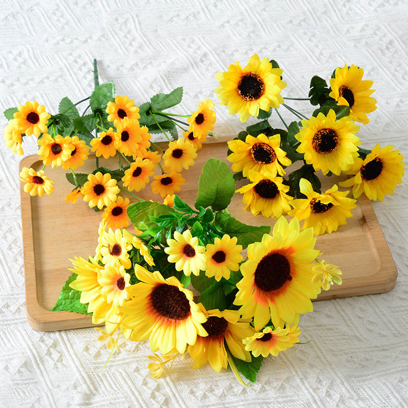 Decorative Sunflower Floral Stem Arrangement