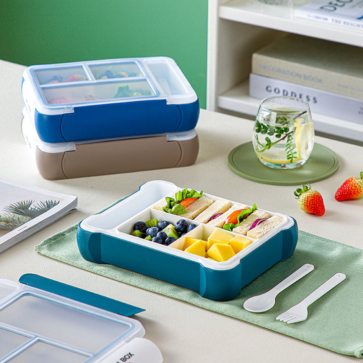 Multi-Compartment Leak-Proof Bento Lunch Box