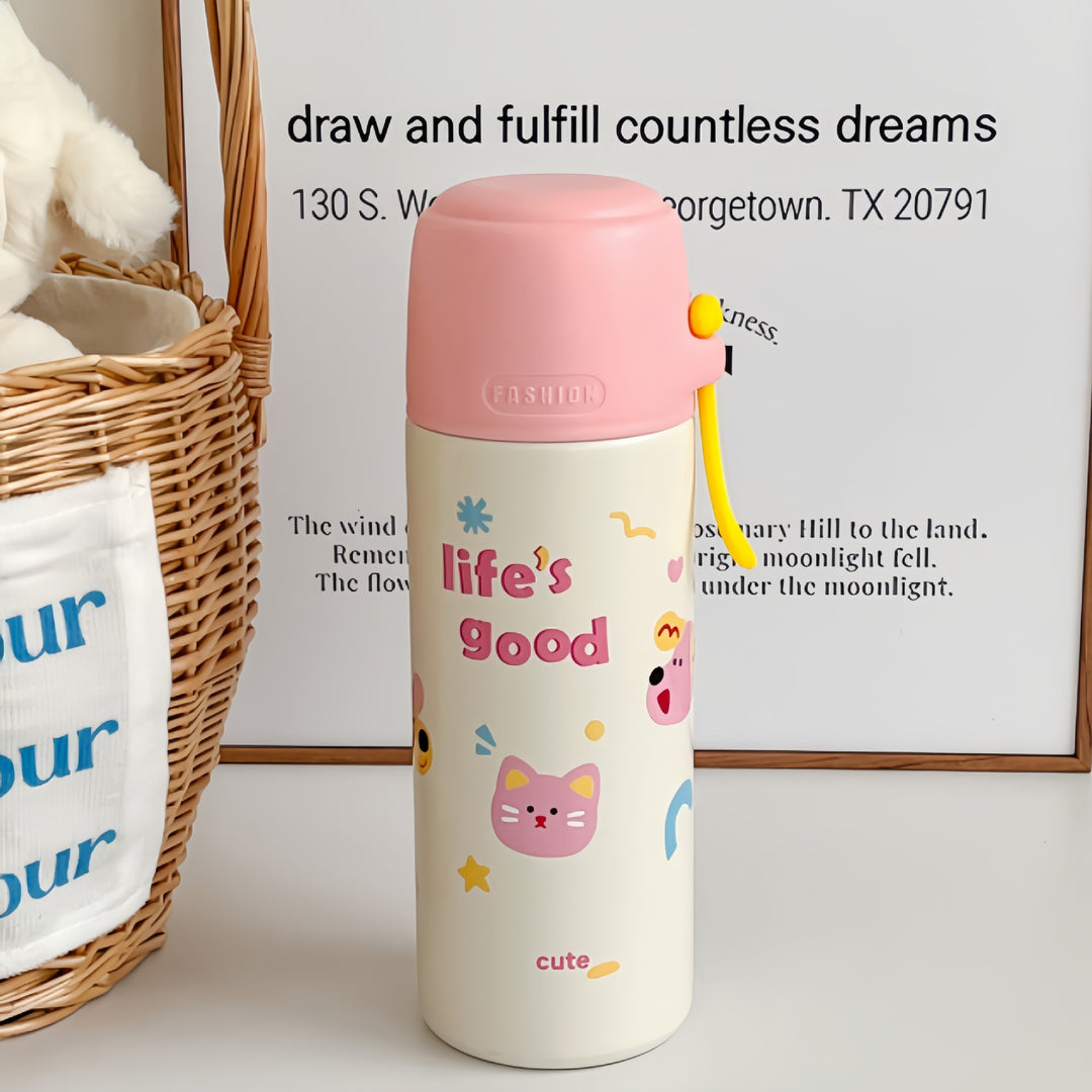 Women Insulated Water Bottle with Playful Design Kalsten