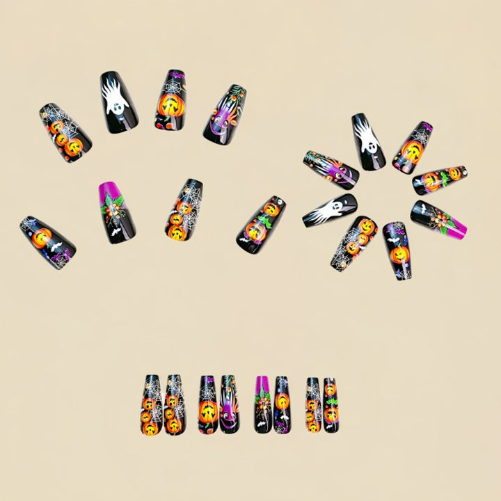 Halloween-Themed Nail Art Kalsten