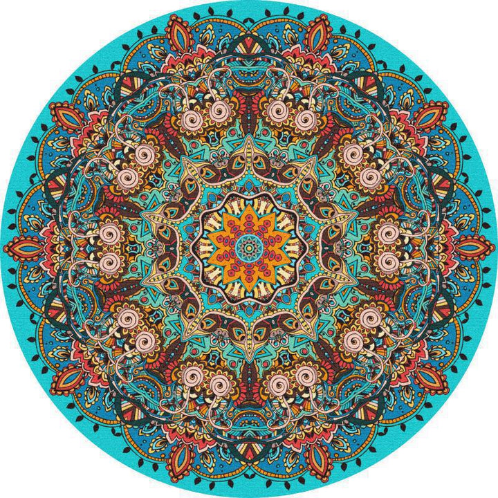 Round Decorative Area Rug Kalsten