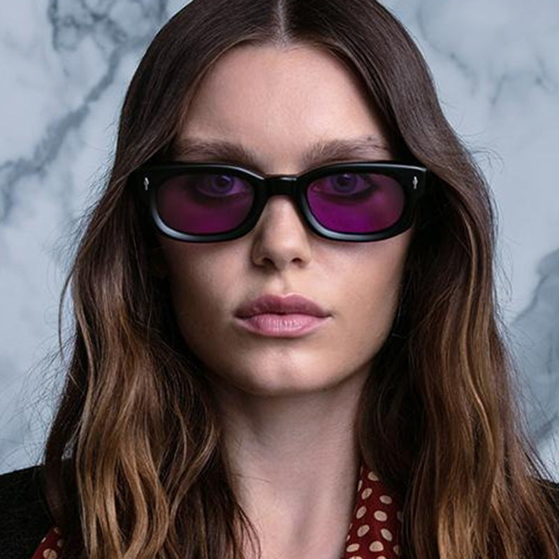 Women's stylish sunglasses in trendy Kalsten frame