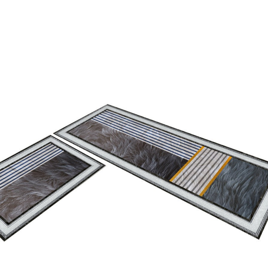 Plush Textured Kitchen Floor Mat Kalsten