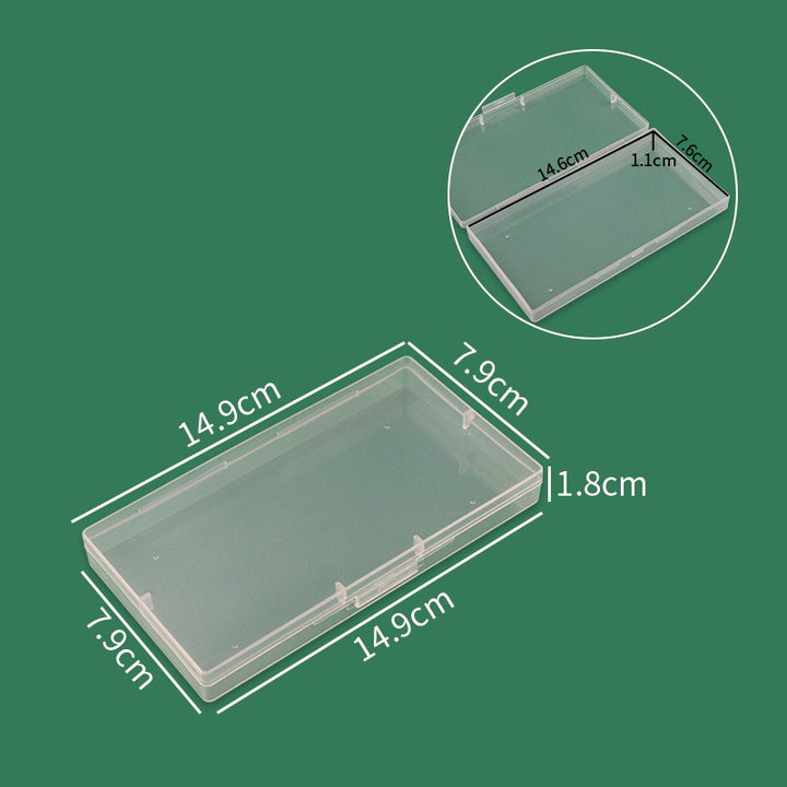 Transparent Craft Supply Storage Box Kalsten