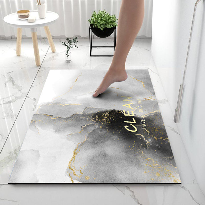 Artistic Printed Bath Mat