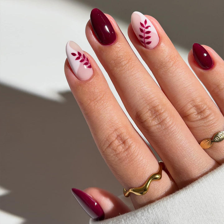 Elegant Heart-Designed Press-On Nail Tips Kalsten