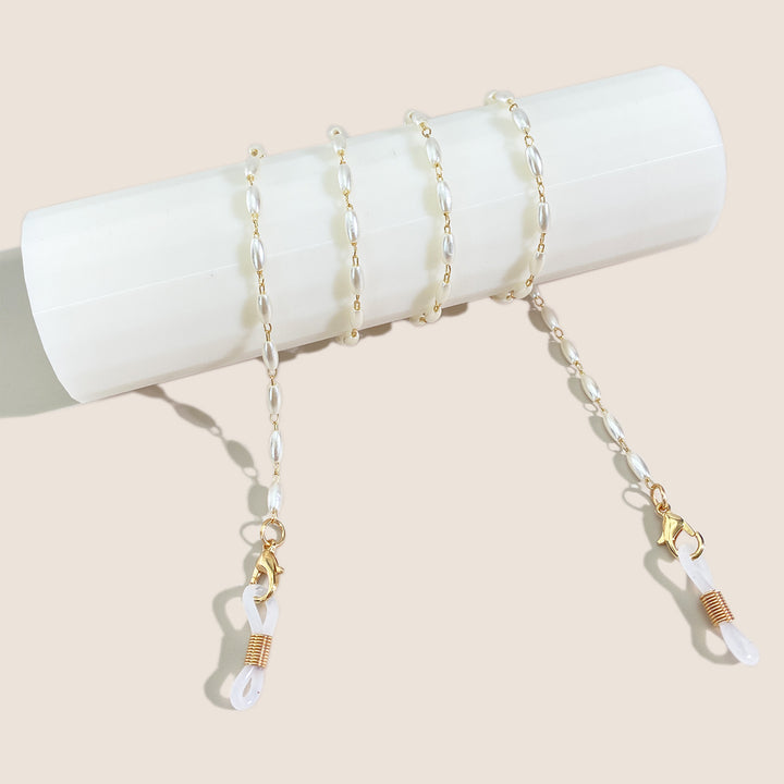 Pearl-Accented Eyewear Chain Kalsten