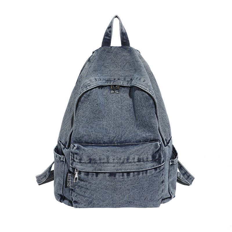 Trendy Casual Denim Backpack Kalsten