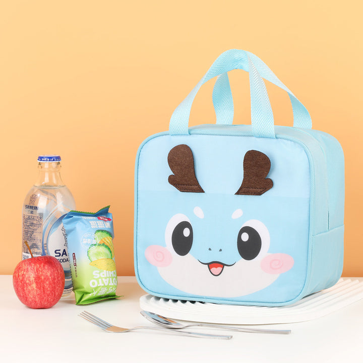 Insulated Dinosaur-Themed Lunch Bag