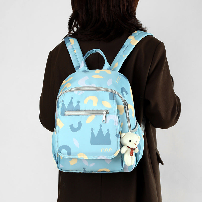 Leisure backpack with creative patterns and versatile compartments Kalsten