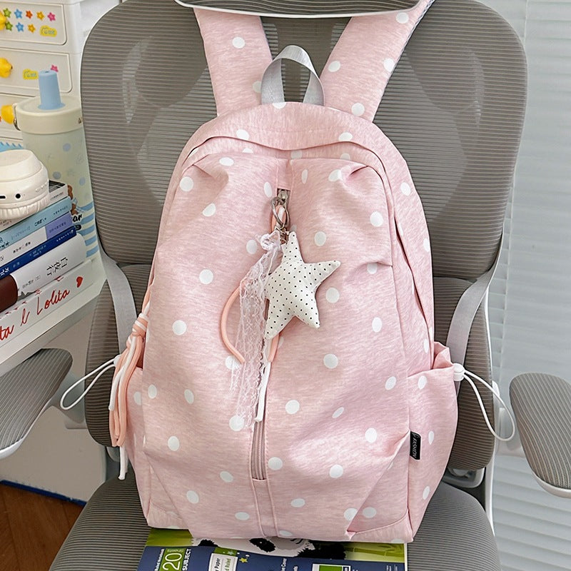 Playful Polka Dot Backpack Kalsten