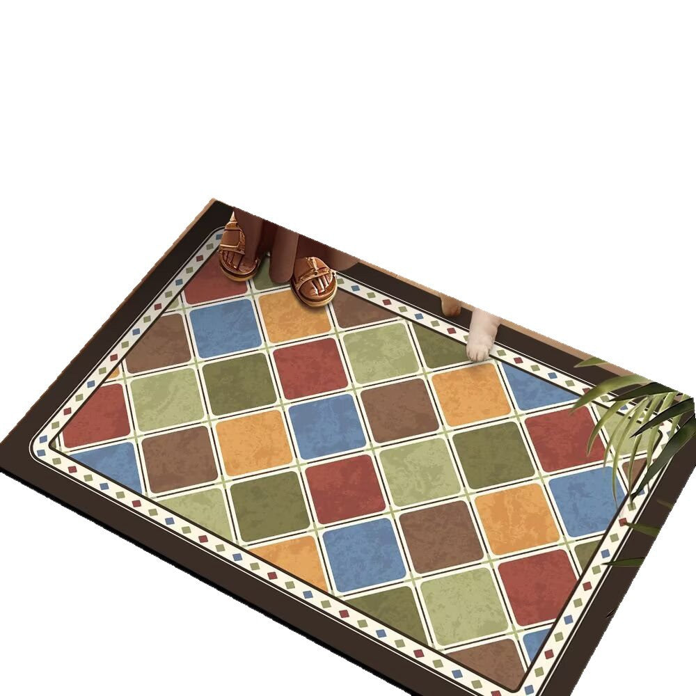 Colorful Patterned Floor Mat Kalsten