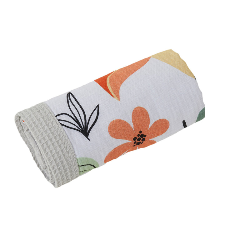 Floral Patterned Baby Blanket kalsten