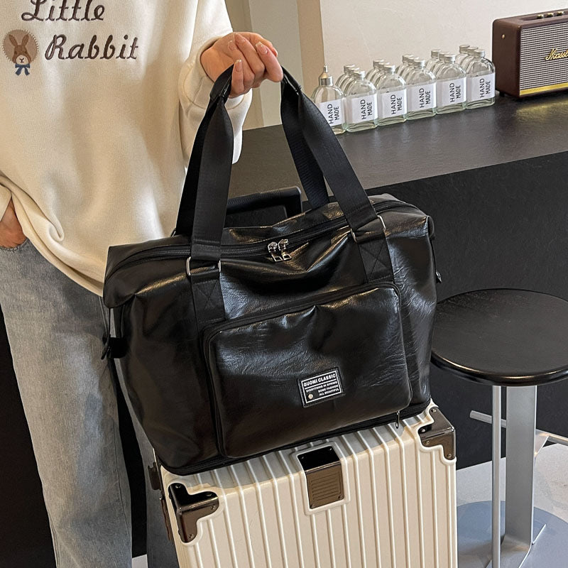 Elegant Sport Duffel Bag with Practical Outer Pocket Design Kalsten