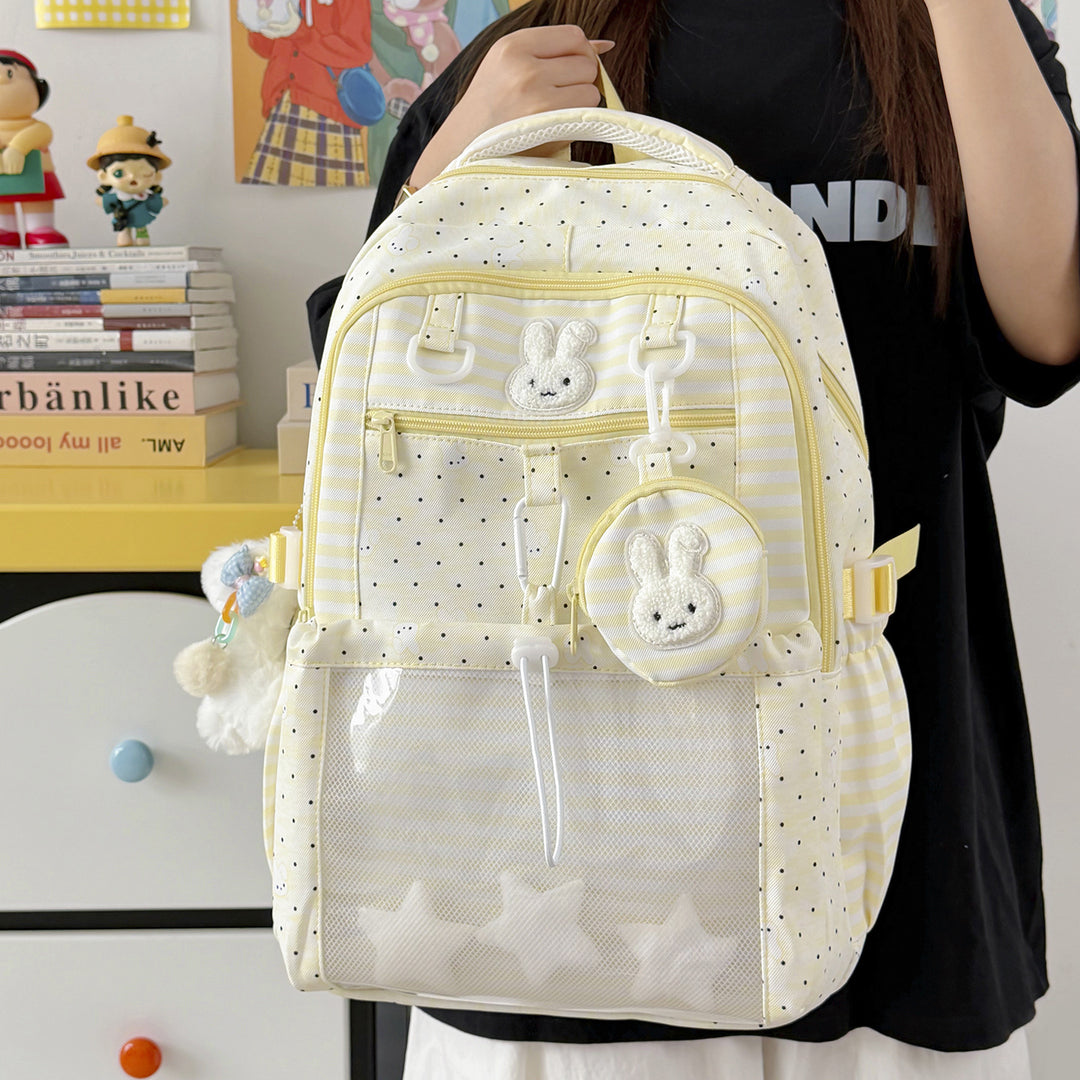 Cartoon Character Print Backpack Kalsten