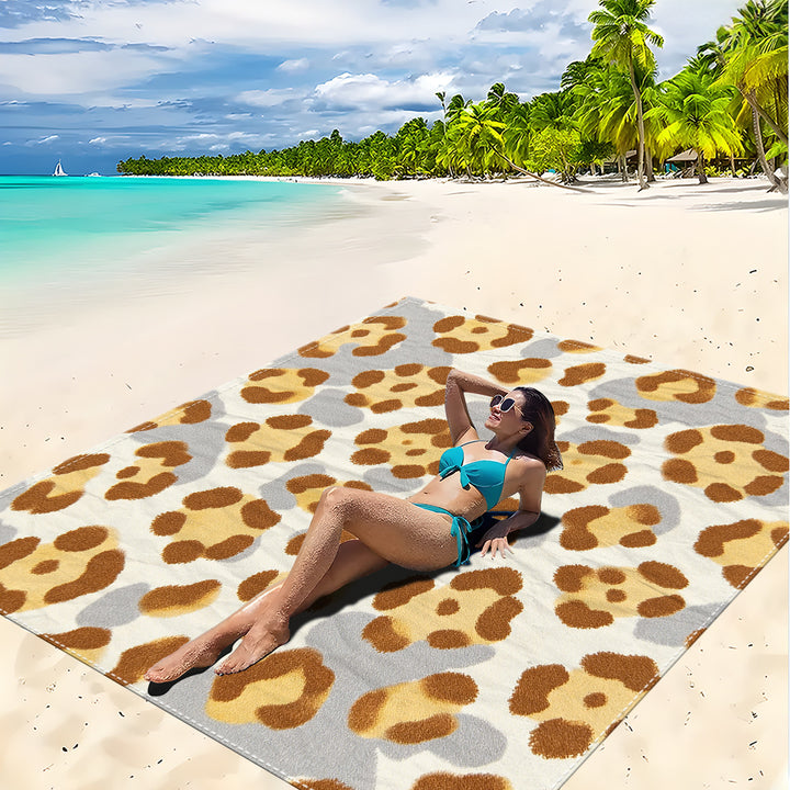 Mandala Design Beach Mat Kalsten