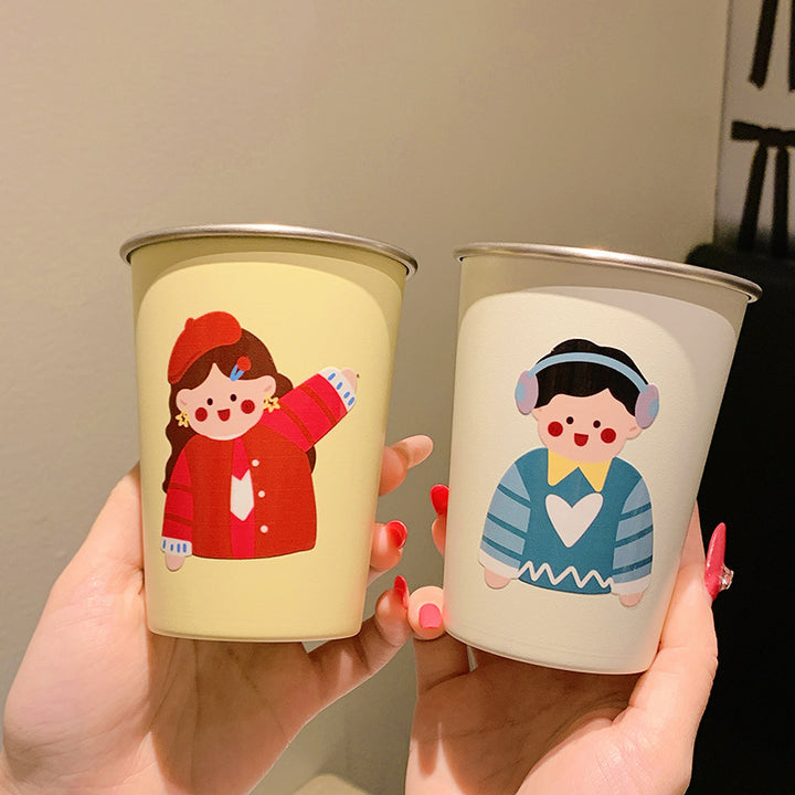 Drinking cup with cheerful children's design Kalsten