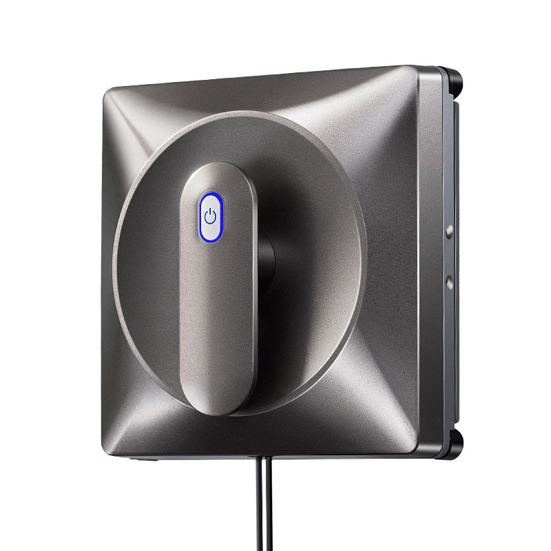 robotic window cleaner with dual spinning microfiber mops and spray function Kalsten