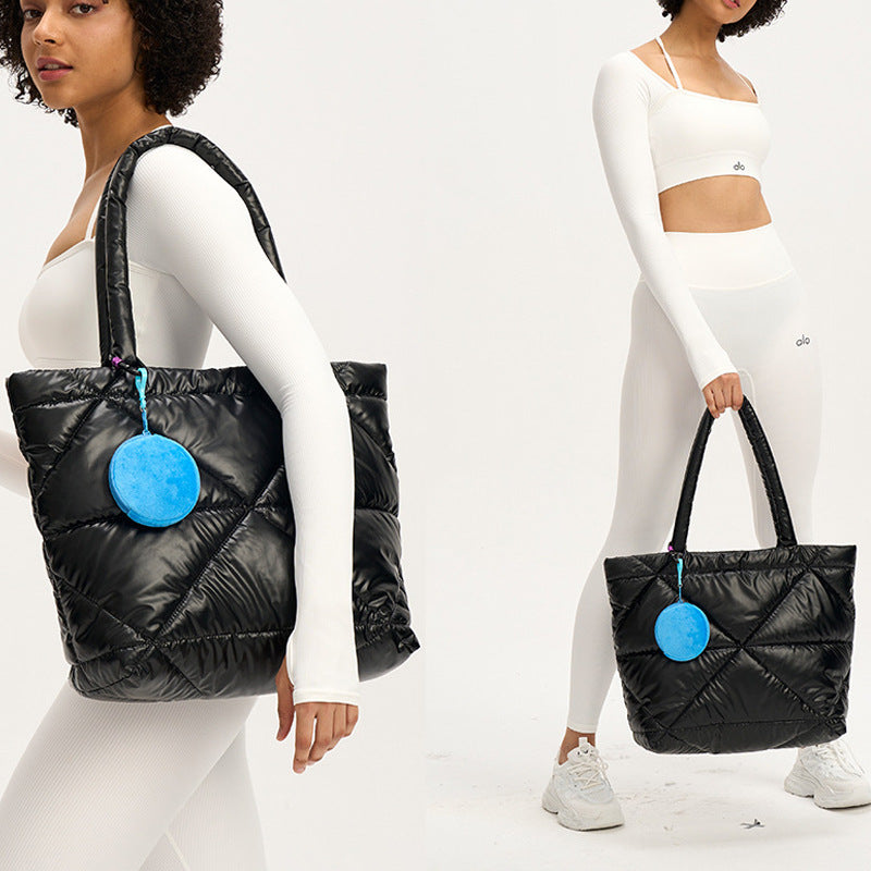Padded Quilted Fashion Tote