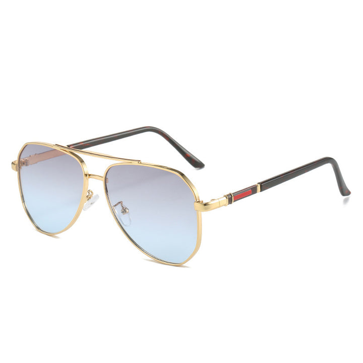 Women's designer sunglasses with oval frame and luxurious accents Kalsten