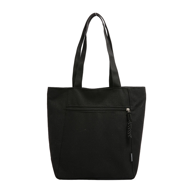 Spacious Utility Canvas Tote Bag