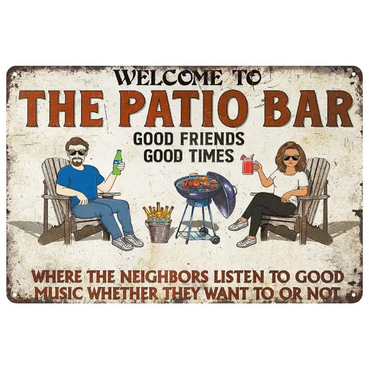 Welcome Warning Doormat Kalsten