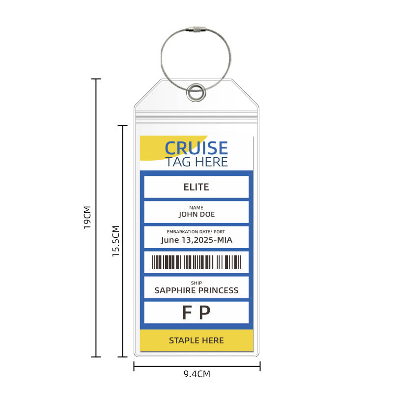 Travel Luggage Tag Kalsten