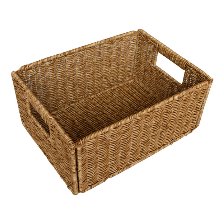 Versatile Handwoven Storage Basket Set Kalsten