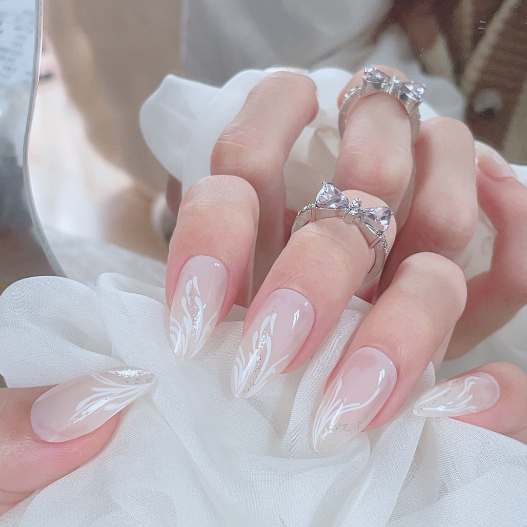Artistic Press-On Nails