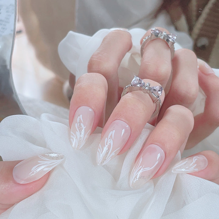 Artistic Press-On Nails