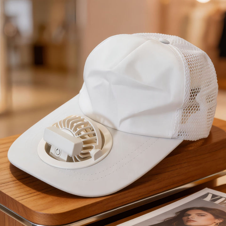 Cooling cap with integrated fan Kalsten