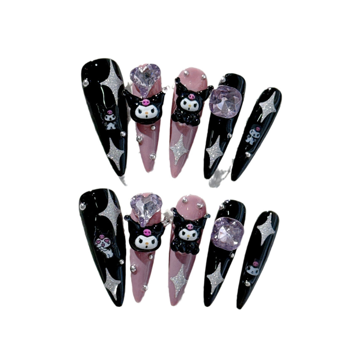 Thematic Decorative 3D Nail Art Set