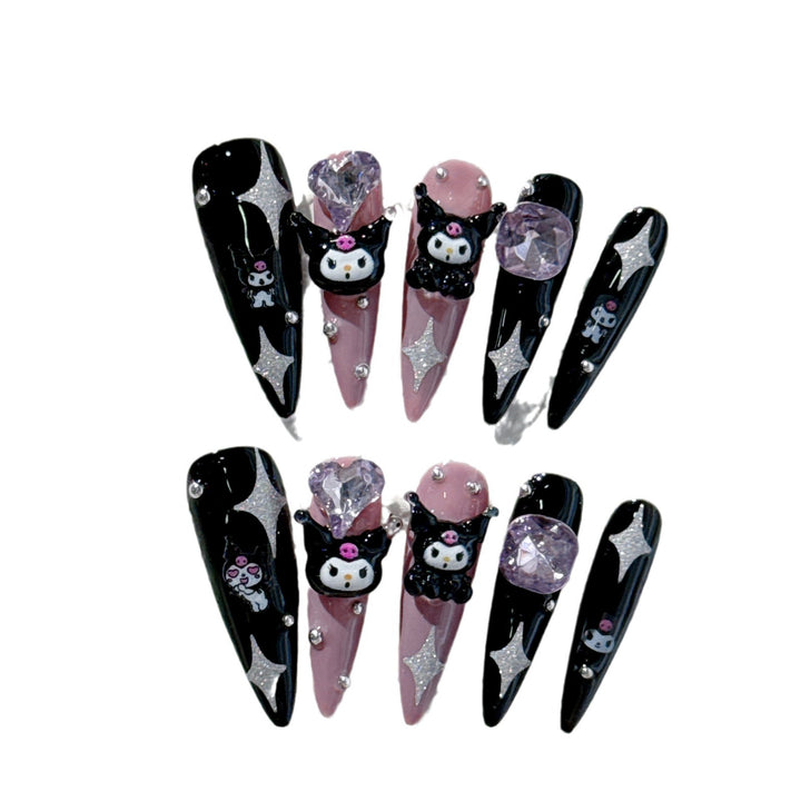 Thematic Decorative 3D Nail Art Set