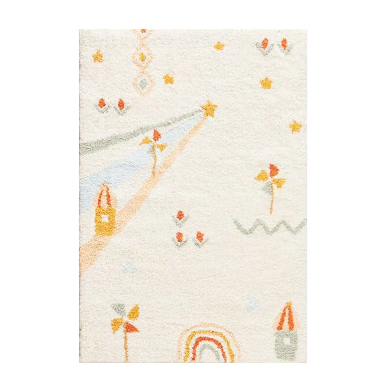 Cute Bunny-Themed Decorative Area Rug